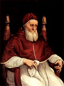 Raffaello Sanzio - Portrait of Julius II - WGA18799