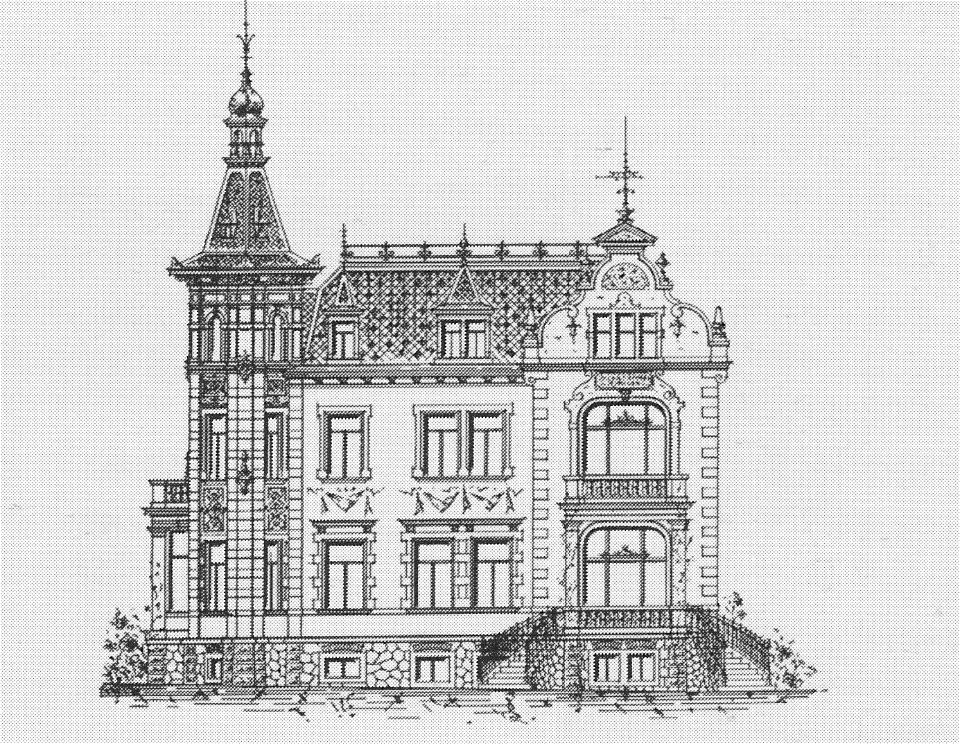 Radebeul Wasastr 68 Bauzeichnung