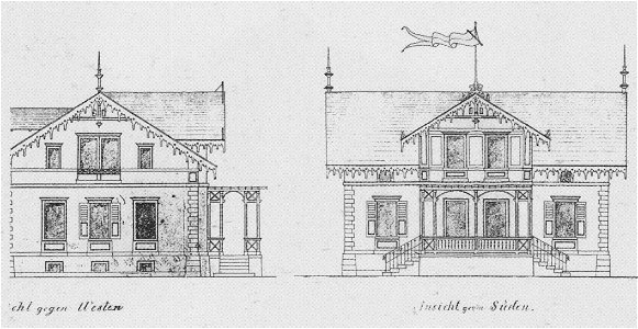 Radebeul Bennostr 23 Bauzeichnung 1873