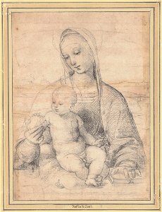 Raffaello - Die Madonna mit dem Granatapfel, 4879
