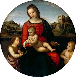 Raffaello Sanzio - Madonna Terranuova (Berlin)