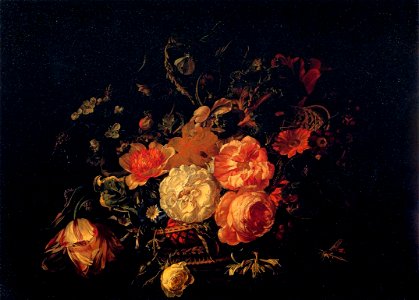 Rachel Ruysch - Basket of Flowers - WGA20551