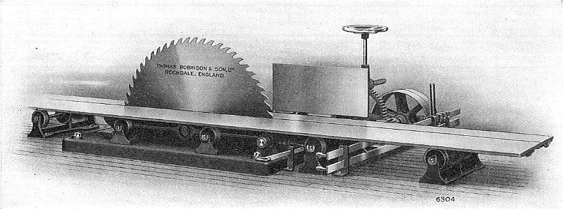Rack sawbench (Carpentry and Joinery, 1925)