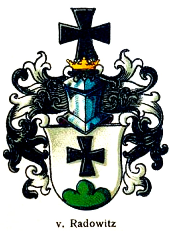 Radowitz-Wappen Hdb