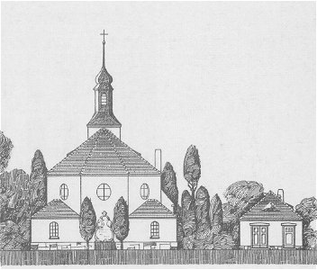Radebeul Johanneskapelle Bauzeichnung 1906