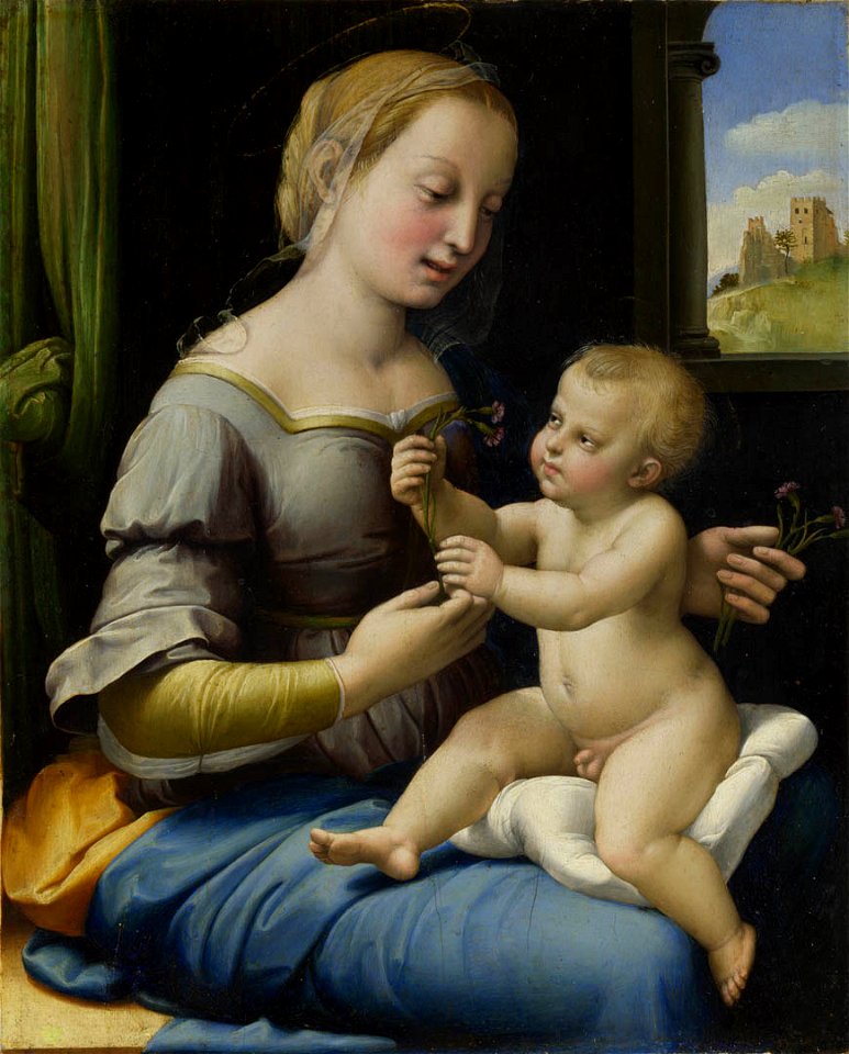 Raphael Madonna of the Pinks