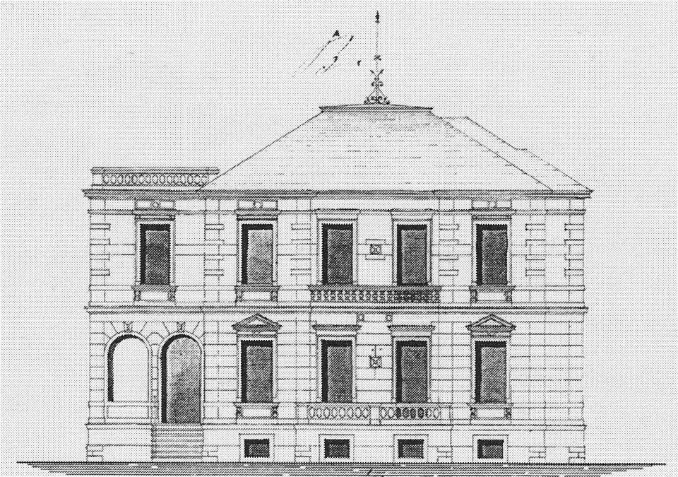 Radebeul Villa Meißner Straße 292 Bauzeichnung 1889