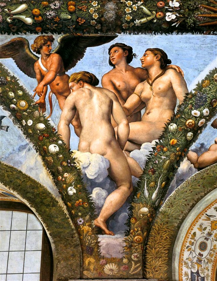 Raffael, Loggia di Psiche, Villa Farnesina, Rome 09