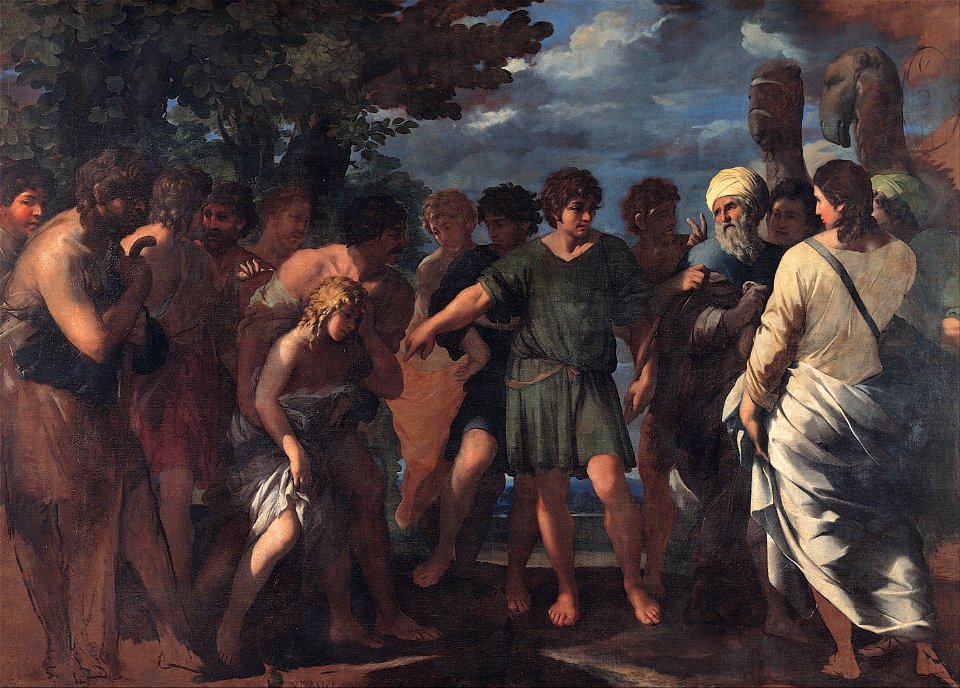 Raffaellino Bottalla - Joseph sold by his brothers - Google Art Project