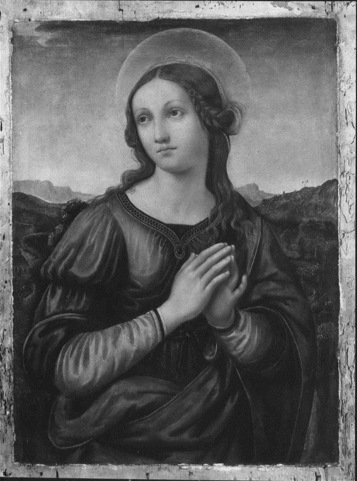 Raffaellino del Garbo (c. 1470-5-1524) - A Female Saint - RCIN 406697 ...