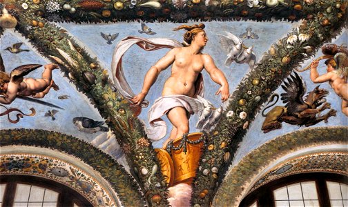 Raffael, Loggia di Psiche, Villa Farnesina, Rome 13