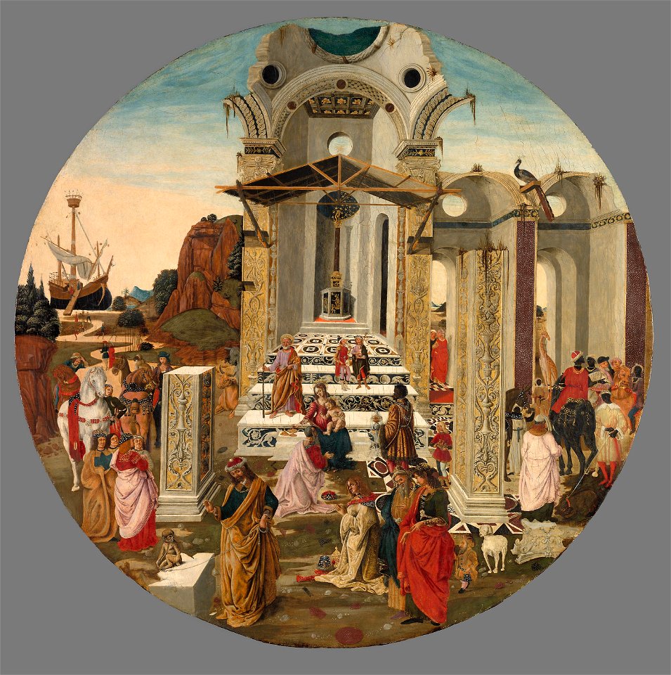 Raffaello Botticini - The Adoration of the Magi - 1937.997 - Art Institute of Chicago