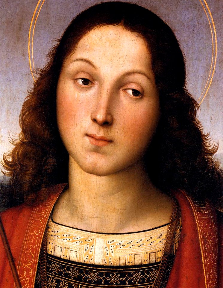 Raffaello Sanzio - St Sebastian (detail) - WGA18602