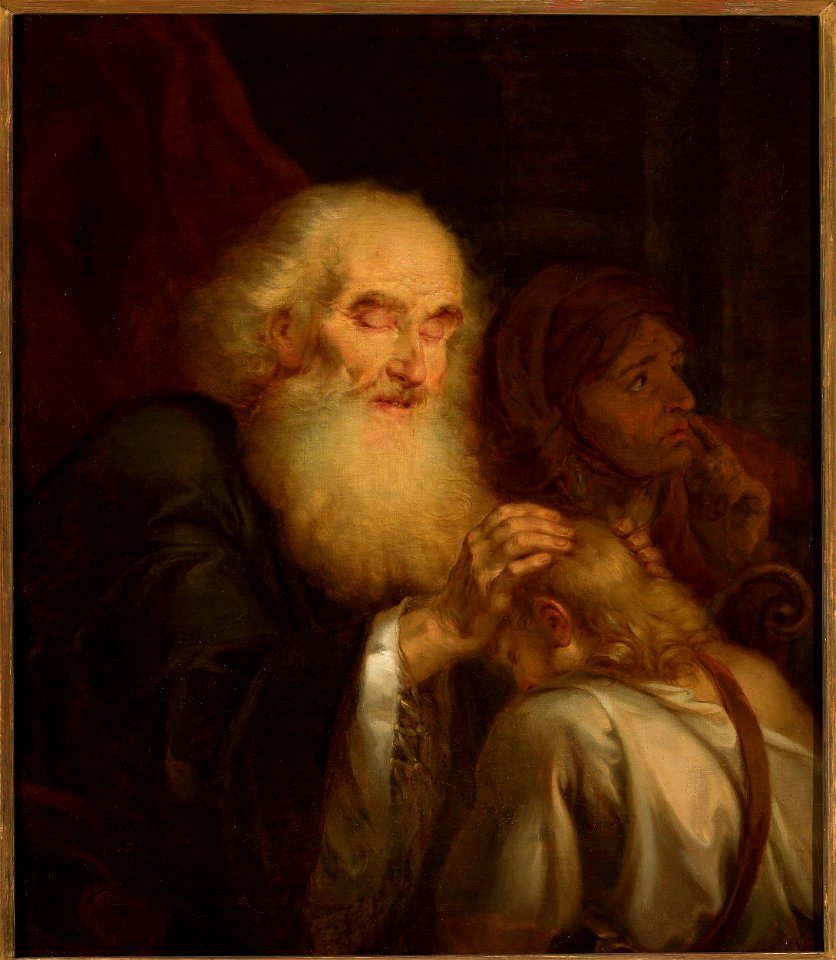 Rafał Hadziewicz - Isaac's blessing - MP 2750 MNW - National Museum in Warsaw