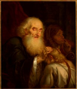 Rafał Hadziewicz - Isaac's blessing - MP 2750 MNW - National Museum in Warsaw