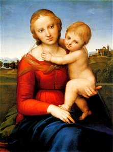 Raffaello Sanzio - Madonna and Child (The Small Cowper Madonna) - WGA18631