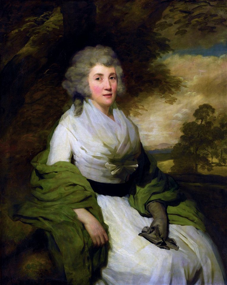 Henrietta Todd, wife of John Parish, by Henry Raeburn