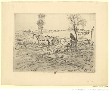 Raffaëlli - Terrain perdu, 2ème état, btv1b53187048m