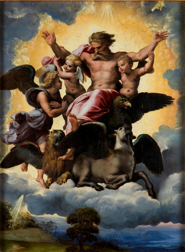 Raffaello - Visione di Ezechiele