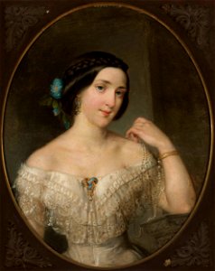 Rafał Hadziewicz - Portrait of Maria Ludwika Blumenfeld née Kobyłecka - MP 2787 MNW - National Museum in Warsaw
