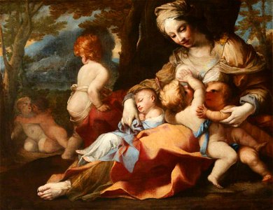 Raffaello Vanni (1587-1673) - Allegory of Charity - 771299 - National Trust