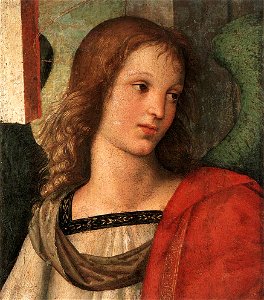 Raffaello Sanzio - Angel (fragment of the Baronci Altarpiece) - WGA18605