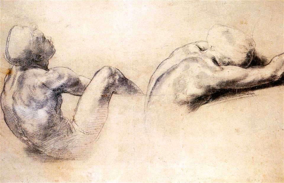 Raffaello Sanzio - Figure Studies - WGA18939