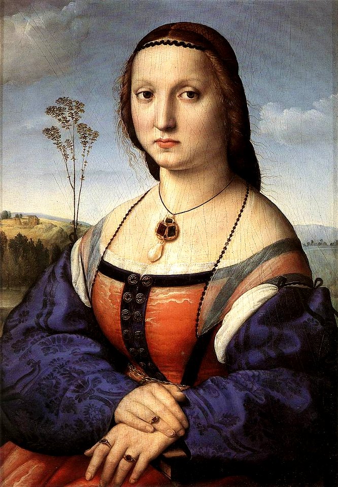 Rafael - Retrato de Maddalena Doni