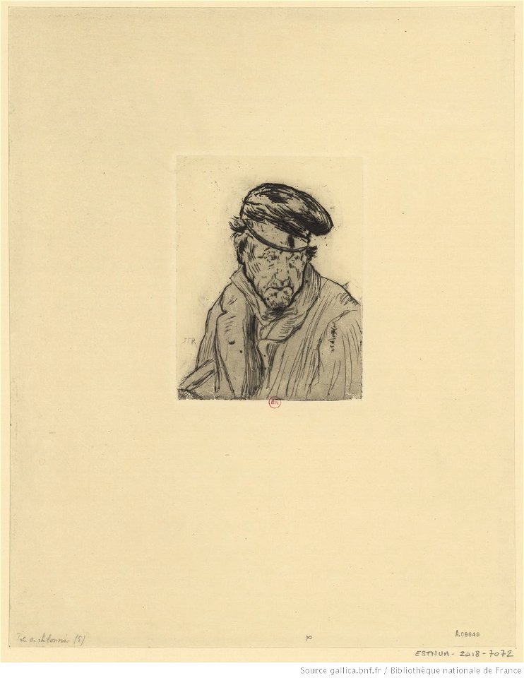 Raffaëlli - Tête de chiffonnier, btv1b53187053s