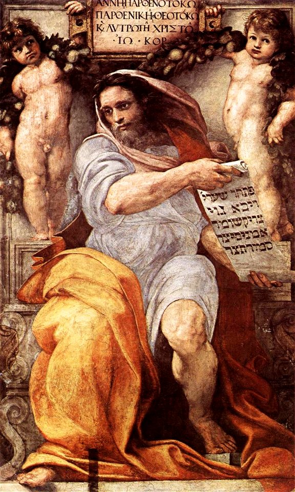 Raffael - The Prophet Isaiah - 1511-1512