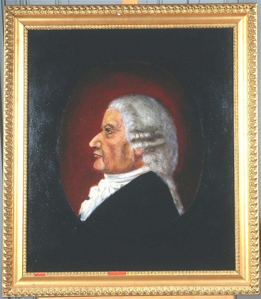 Ragna Hennig-Larsen - Portrett av gårdbruker Anders Lysgaard - Eidsvoll 1814 - EM.03068