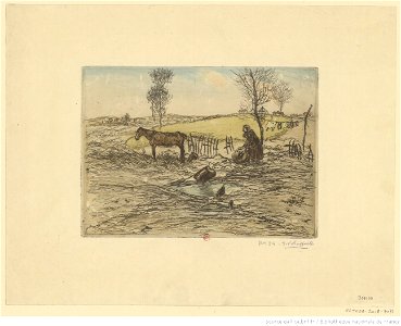Raffaëlli - Terrain perdu, 2ème état, btv1b531870581