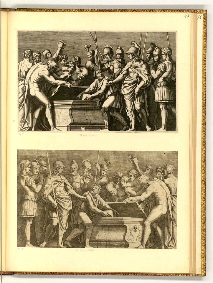 Raimondi - Alexander verwahrt die Werke von Homer, ItI2045