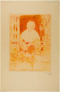 Raffaëlli - The Old Lady's Garden, M14457