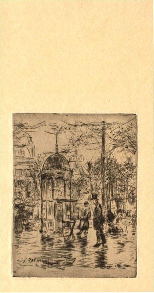 Raffaëlli - Le Boulevard des Filles-du-Calvaire, 1993.7