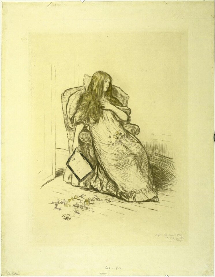 Raffaëlli - La Lettre, DG1924698