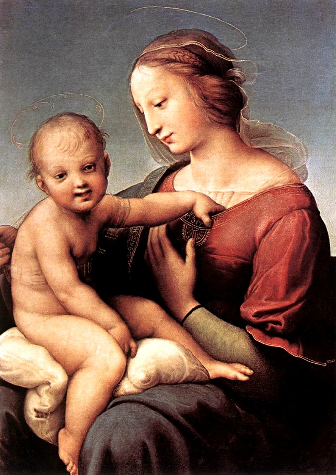 Raffaello Sanzio - Madonna and Child (The Large Cowper Madonna) - WGA18657
