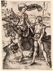 Raimondi - Eine Dame zu Pferd, A 89315