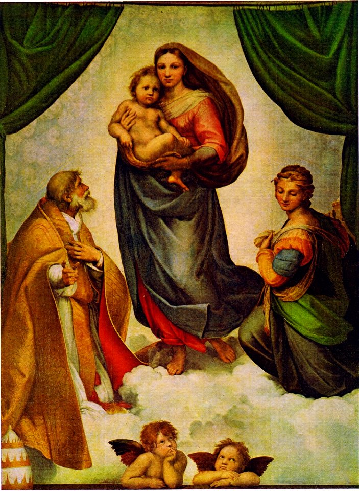 Raffaello Sanzio - Madonna Sistina