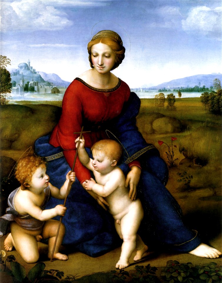 Raffaello belvedere madonna