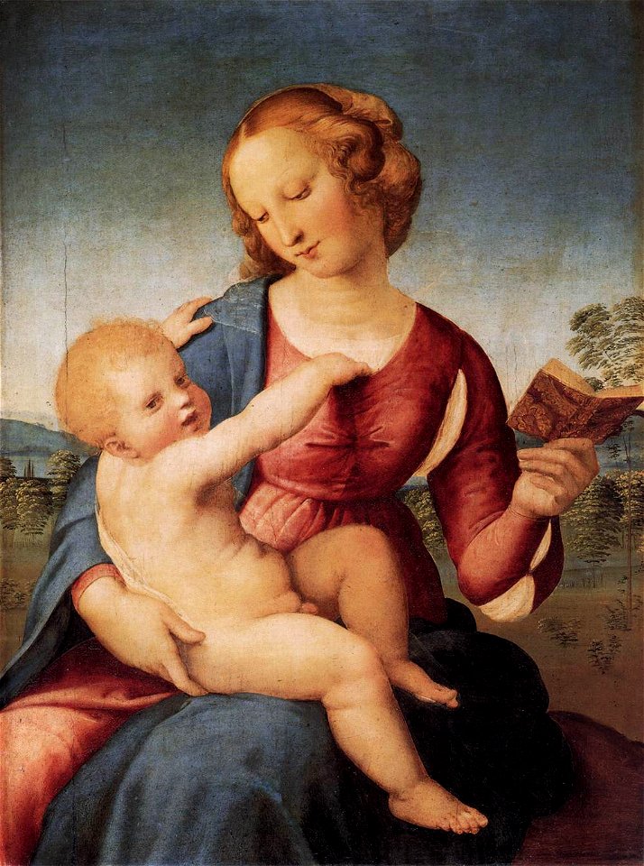 Raffaello Sanzio - Colonna Madonna - WGA18782