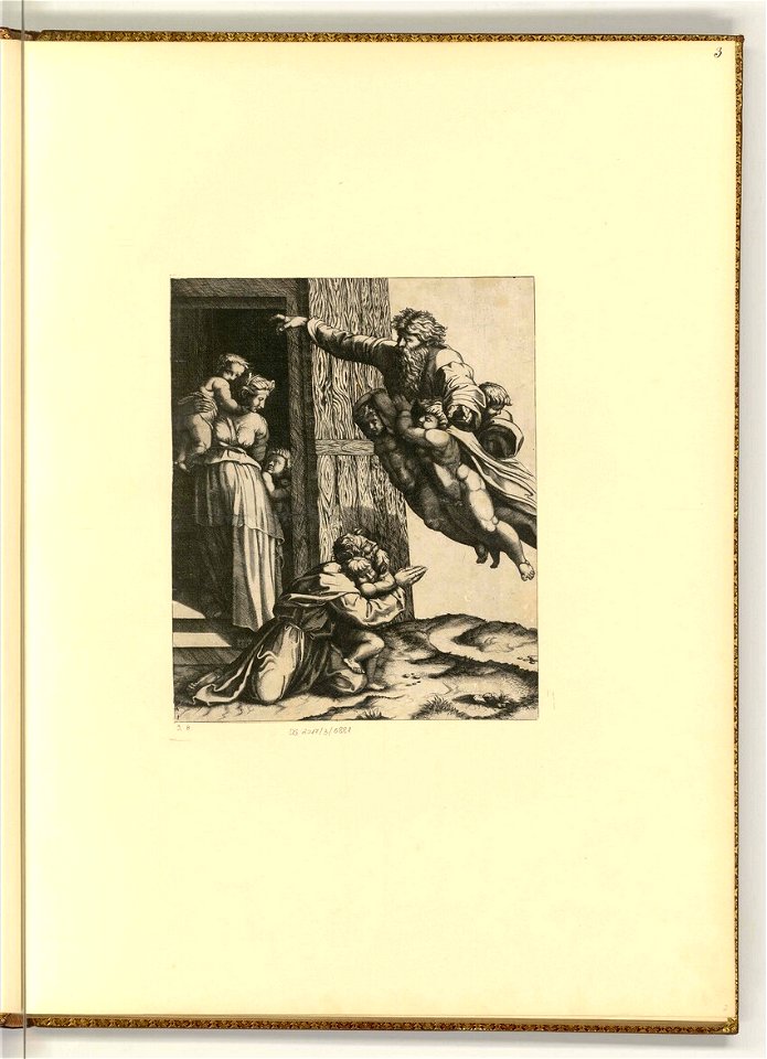 Raimondi - Gott erscheint Noah nach der Flut, ItI203