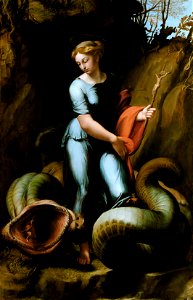 Raffaello Santi gen. Raffael, , Kunsthistorisches Museum Wien, Gemäldegalerie - Hl. Margarete - GG 171 - Kunsthistorisches Museum