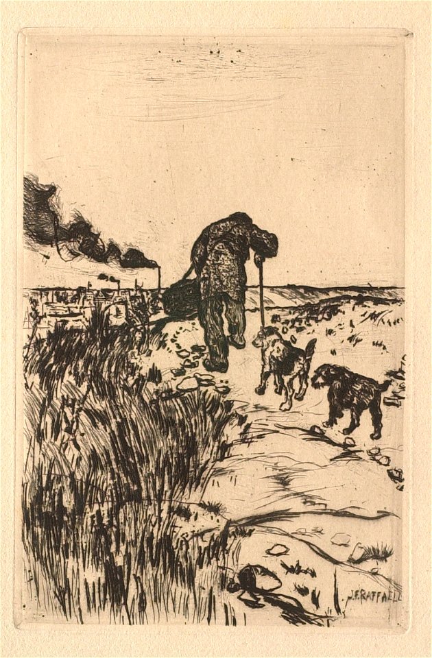 Raffaëlli - The Ramparts in the North of Paris, 1993.13