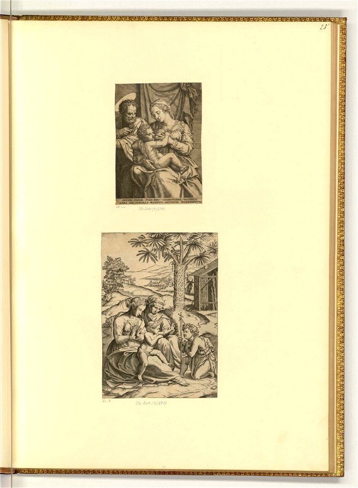 Raimondi - Heilige Familie; Maria bei Elisabeth, ItI2025