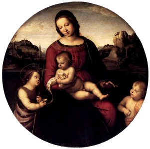 Raffaello, madonna terranuova, 1504-05