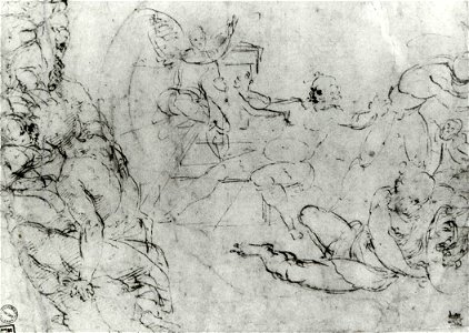 Raffaello, studio per una resurrezione