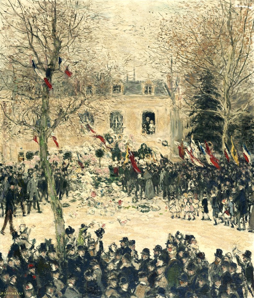 Raffaëlli, Jean-François - La fête des quatre-vingts ans de Victor Hugo - 210 - Maison de Victor Hugo