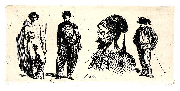 Raffet Croquis 1858