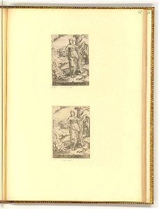 Raimondi - Dido tötet sich mit einem Dolch, neben ihr ein Feuer, ItI2042